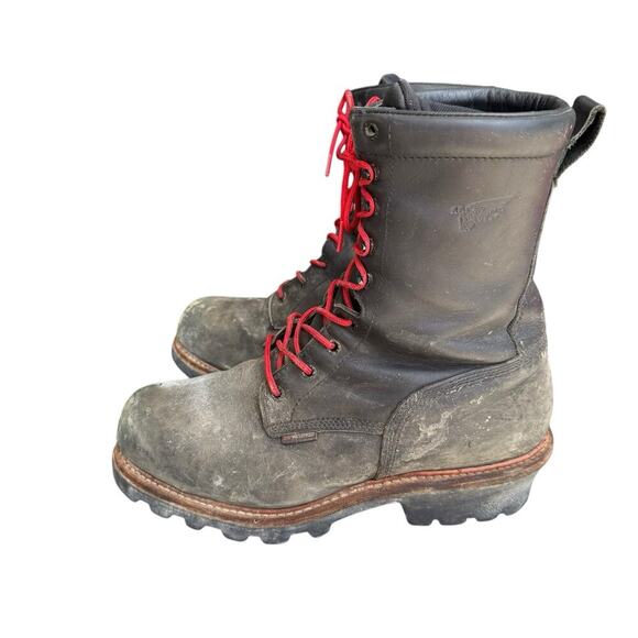 Red Wing Ultra Loggermax 4416 Insulated Work Boots sz 12 EE Steel Toe Waterproof - Picture 9 of 11